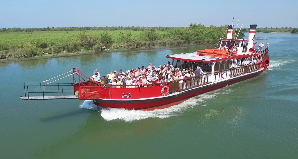 Promenade et croisière en bateau en Camargue Tiki 3 faune et flore